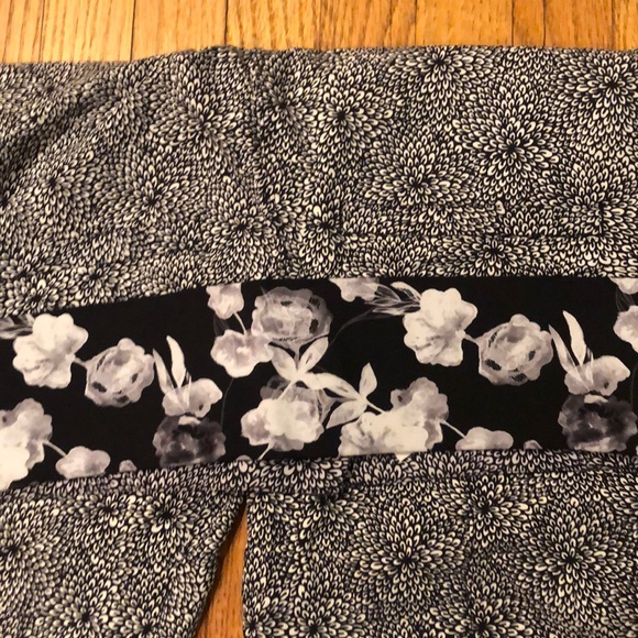 Lululemon departure pant Sz 6 new black/white - Picture 5 of 5